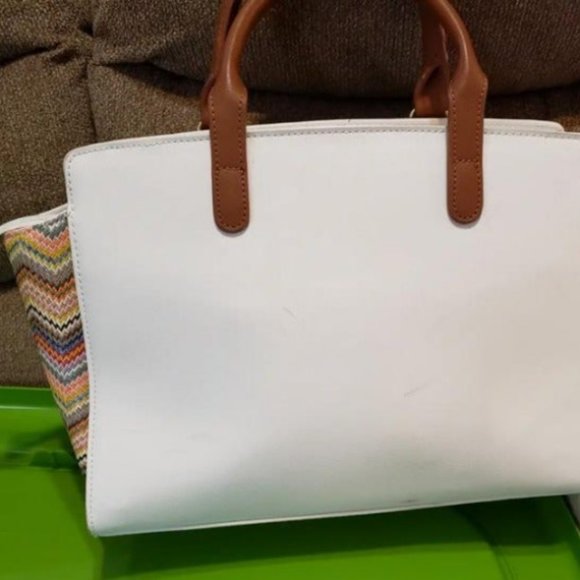 Cole Reaction Bags Cole Reaction White Bag Poshmark